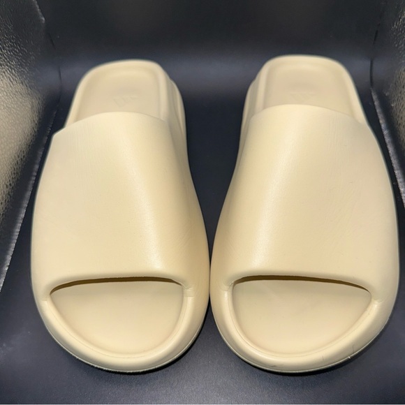 adidas gazelle silver green womens Adidas Yeezy Slide 'Bone'  DTLR